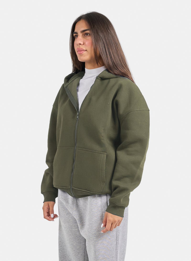 The blanks Drop Shoulder Zip-up - Image 2